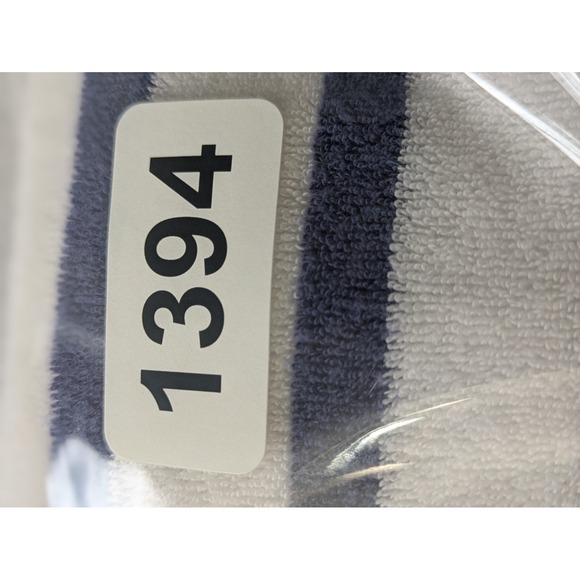 Mini Boden Hooded Terry Dress Blue Striped Floral 6-7Y Girls Cover-Up - Picture 10 of 10